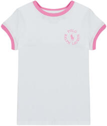 Ralph Lauren Tricouri mânecă scurtă Fete WELLNSSTSHRT-KNIT SHIRTS-T-SHIRT Polo Ralph Lauren Alb EU XL