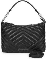 Giorgio Armani Genți de umăr Femei VICTORIA FAMILY HOBO Armani Exchange Negru Unic
