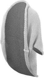 Bontis Kötött kardigán változtatható hosszúsággal - Világos szürke | unisex (L497-4)