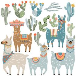 Pastelowe Love® Fali matrica készlet - Lámák 14 db