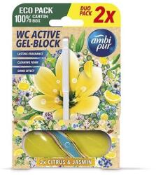 Ambi Pur Toalett illatosító AMBI PUR 2x45g Lemon&Jasmin
