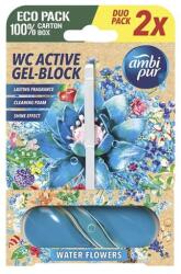 Ambi Pur Toalett illatosító AMBI PUR 2x45g Water flowers (C67474)