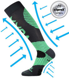 Voxx Protect kompressziós zokni sötétszürke 1 pár 39-42 111979 (111979)