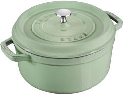 Staub La Cocotte | Cocotte öntöttvas főzőedény 18 cm | zsálya | kerek | öntöttvas (40508-401-0)