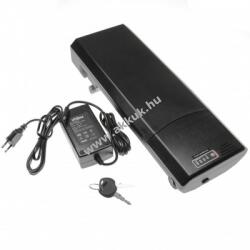 VHBW Csomagtartó akku E-Bikehoz, Li-Ion, 36V, 8.8Ah, fekete