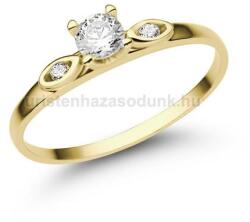  E327SB28 - GYÉMÁNT: 0.28 CT (4.0mm Ø) Eljegyzési Gyűrű (E327SB28)