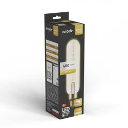 Avide LED Jumbo Filament Melan Amber 4.5W E27 2200K Fényerőszabályzós (ABLJFA-4.5W-MEL) (ABLJFA-4.5W-MEL)