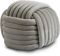 Klubfotel Bársonypuff Magma, szürke