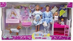 Simba Toys Steffi Love család - Pizsama party