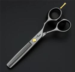  Ritkító fodrász olló - texturizáló Y. Leopard 6.0 Matt