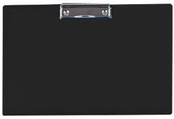 Felírótábla A5, műanyag fekvő Bluering® fekete - bolt