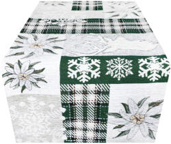 Mondo Italia Gobelin terítő "Green Elegance" Chenille IT041
