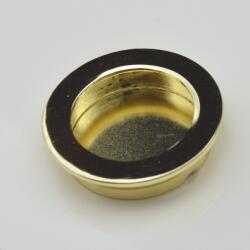 AT Süllyeszthető, arany, fém bútorfogantyú (MD0103_D42_arany)