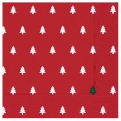 Herlitz Karácsonyi szalvéta Trees red