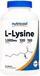 Nutricost L-Lysine Tablets 120 Tabletta