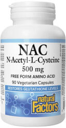 Natural Factors N-Acetyl-L-Cysteine Amino Acid 500 mg 90 Kapszula