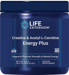 Life Extension Creatine & Acetyl-L-Carnitine Energy Plus 233 g