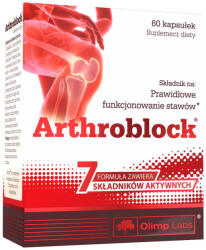 Olimp Labs Arthroblock - Innovatív formula az olajozott ízületekért 60 Kapszula