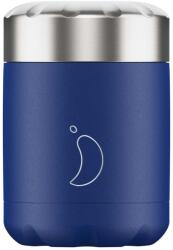 Chilly's Termo ételhordó Chilly's Bottles - matt kék 300ML, Original kiadás