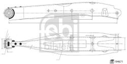 Febi Bilstein Brat, suspensie roata FEBI BILSTEIN 194671 (194671) - automobilus