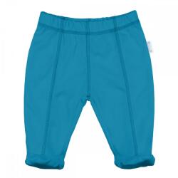 Kynga azúrkék koraszülött talpas babanadrág - Szabott 44, 50, 56 cm - MEGSZŰNŐ TERMÉK, UTOLSÓ DARABOK!