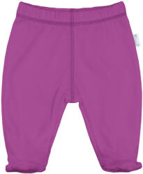 Kynga málna koraszülött talpas babanadrág - Nem szabott 44, 50, 56 cm - MEGSZŰNŐ TERMÉK, UTOLSÓ DARABOK!