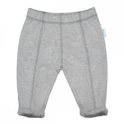 Kynga melírszürke koraszülött talpas babanadrág - Szabott 44, 50, 56 cm - MEGSZŰNŐ TERMÉK, UTOLSÓ DARABOK!