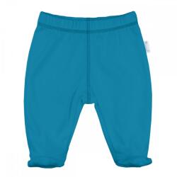 Kynga azúrkék talpas babanadrág - Nem szabott 62, 68, 74, 80, 86, 92, 98 cm - MEGSZŰNŐ TERMÉK, UTOLSÓ DARABOK!