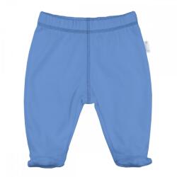 Kynga középkék koraszülött talpas babanadrág - Nem szabott 44, 50, 56 cm - MEGSZŰNŐ TERMÉK, UTOLSÓ DARABOK!