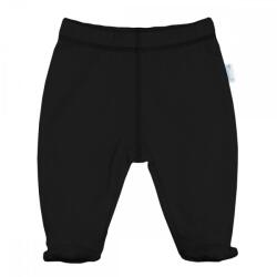 Kynga fekete koraszülött talpas babanadrág - Nem szabott 44, 50, 56 cm - MEGSZŰNŐ TERMÉK, UTOLSÓ DARABOK!