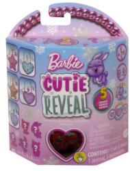 Mattel Mattel Barbie: Cutie Reveal - Rózsaszín szív alakú táska és kiegészítők (HKR38)