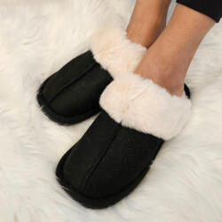 J. B. P. Shoes Prémes női szobapapucs Fekete, 36/37 99346