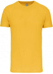Kariban Férfi organikus rövid ujjú póló, Kariban KA3025IC, Yellow-2XL (ka3025icye-2xl)