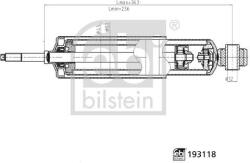 Febi Bilstein Amortizor FEBI BILSTEIN 193118 (193118) - fixbox