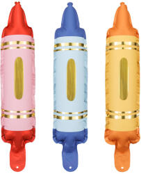  Foil balloons for garlands Crayons, set, 7x30 cm (FBZ3)
