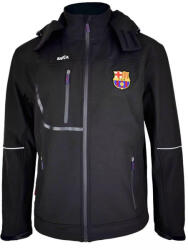  Barcelona kabát softshell felnőtt fekete 2XL