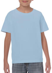 Gildan Kereknyakú rövid ujjú gyerekpóló, Gildan GIB5000, Light Blue-M (giB5000lb-m)