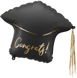  Foil Balloon Cap ''Congrats! '', 60x55 cm, mix (FB281)