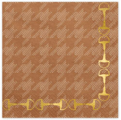  Napkins Stirrups, mix, 33x33 cm (1 pkt / 12 pc. ) (SP33-104)