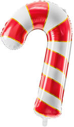  Foil balloon Candy cane, 50x82cm, red (FB53-007)