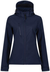 Regatta levehető kapucnis, 3 rétegű Női softshell dzseki, RETRA702, Navy/Navy-14 (retra702nv-nv-14)