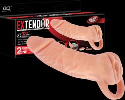 NMC EXTENDOR 7" TPR 2 IN 1 EXTENDER & MASTURBATOR (18.5cm)