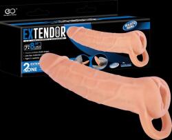 NMC EXTENDOR 8" TPR 2 IN 1 EXTENDER & MASTURBATOR (21cm)