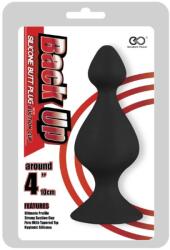 NS Novelties Back Up 4" Silicone Butt Plug w/Suction Cup I