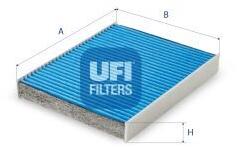 UFI Filtru, aer habitaclu UFI ARGENTIUM 34.115. 00 (34.115.00)