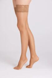 Ysabel Mora ЧОРАПИ СЪС СИЛИКОНОВА ЛЕНТА 15den beige 14201