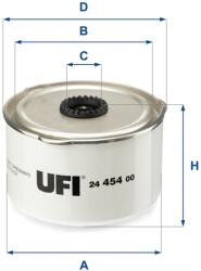 UFI filtru combustibil UFI 24.454. 00 (24.454.00)