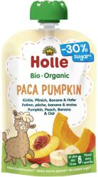 Holle Piure din dovleac, piersici, banane si ovaz, fara gluten, pentru copii, +6 luni bio 100g