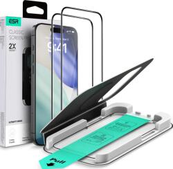 ESR ULTRAFIT закалено стъкло 2 броя iPhone 17 Pro черно (4894240287767)