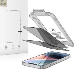 Tech-Protect quick set spy+ ПРОТЕКТИВНО СТЪКЛО ЗА ЛИЧНИ ДАННИ 2-ПАК iphone 13 / 13 pro / 14 / 16e privacy (5906302318759)